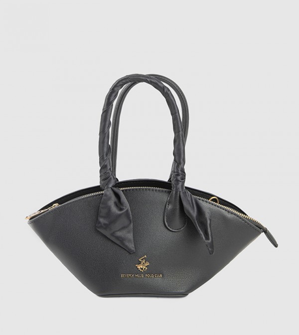 Textured Trapeze Shoulder Bag