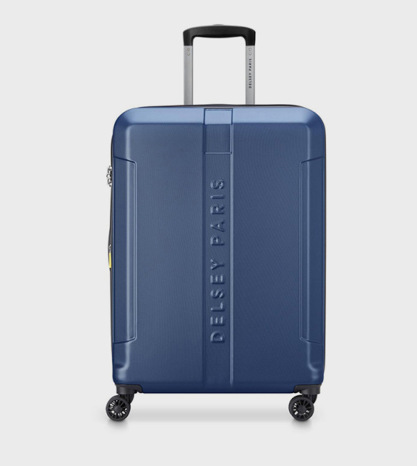 DEPART HARD Hardcase Expandable 4 Double Wheel Check-In Luggage Trolley Bag, 81cm