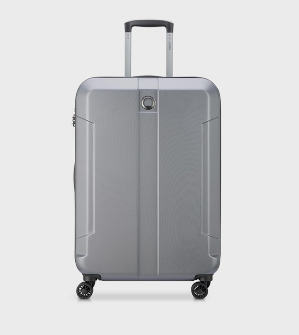 DEPART HARD Hardcase Expandable 4 Double Wheel Check-In Luggage Trolley Bag, 71cm