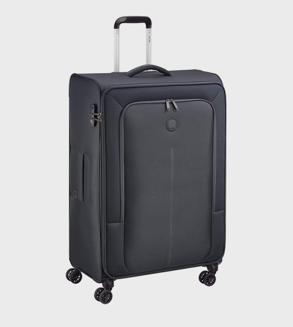 حقيبة سفر قماشية كاراكاس بأربع عجلات مزدوجة قابلة للتوسعة، مخصصة للأمتعة المسجلة، مقاس 80 سم