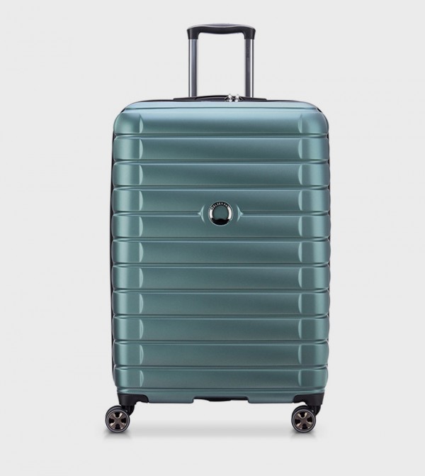 HELIUM Shadow 5.0 Hardcase Expandable 4 Double Wheel Check-In Luggage Trolley Bag, 82cm