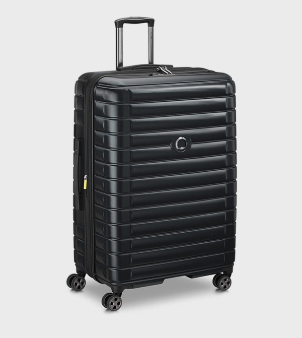 HELIUM Shadow 5.0 Hardcase Expandable 4 Double Wheel Check-in Luggage Trolley Bag, 82cm