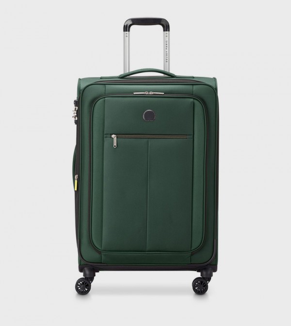 PIN UP 6 Softcase Expandable 4 Double Wheel Check-In Luggage Trolley Bag, 68cm