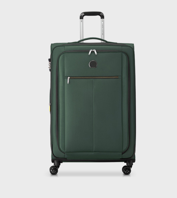 PIN UP 6 Softcase Expandable 4 Double Wheel Check-In Luggage Trolley Bag, 78cm