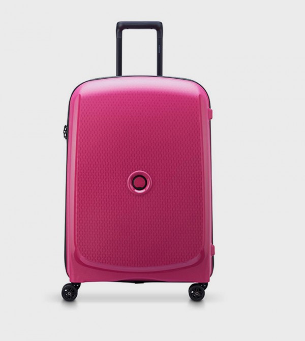 BELMONT PLUS Hardcase 4 Double Wheel Check-In Luggage Trolley Bag, 71cm