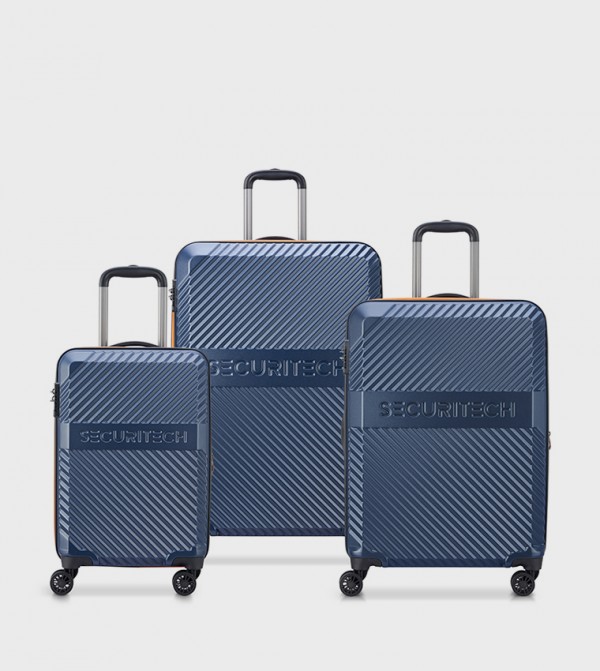 PATROL 3-Piece Hard Shell Spinner Trolley Bag Set - 55/70/81cm