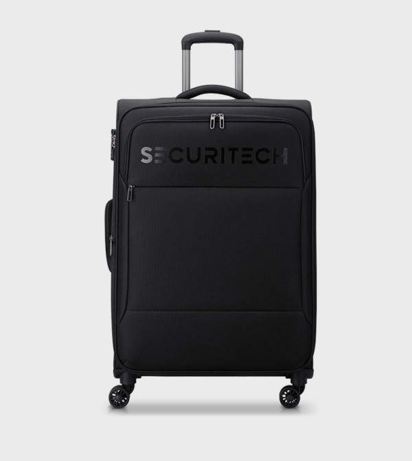 VANGUARD Softcase Expandable 4 Double Wheel Check-In Luggage Trolley Bag, 82cm