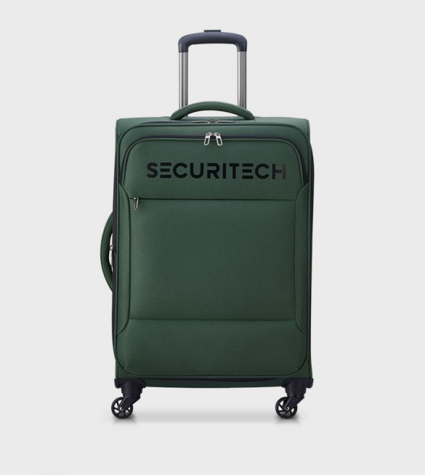 VANGUARD Softcase Expandable 4 Double Wheel Check-In Luggage Trolley Bag, 70cm