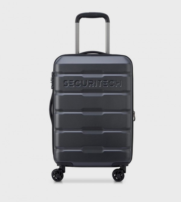 CITADEL Hardcase 4 Double Wheel Expandable Cabin Luggage Trolley Bag, 54cm