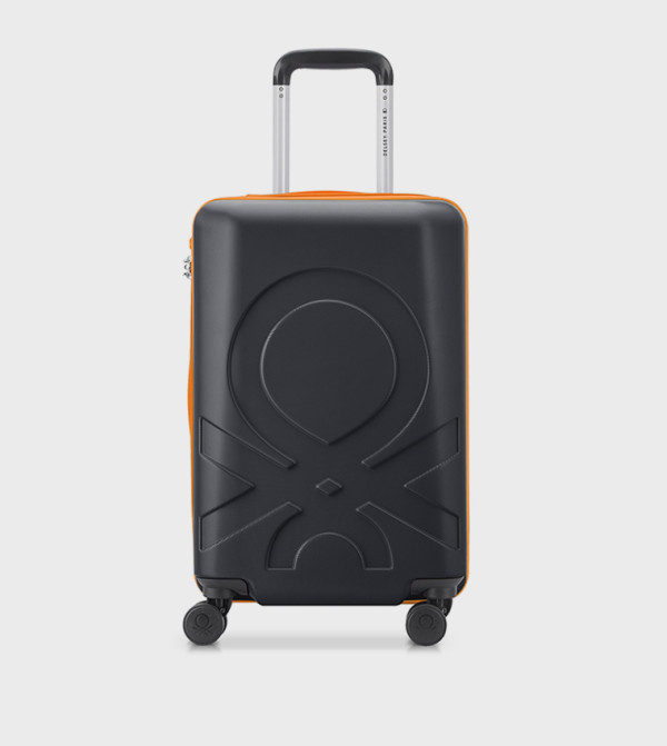 FABRICA 4 Double Wheel Hardcase Cabin Luggage Trolley Bag, 55cm