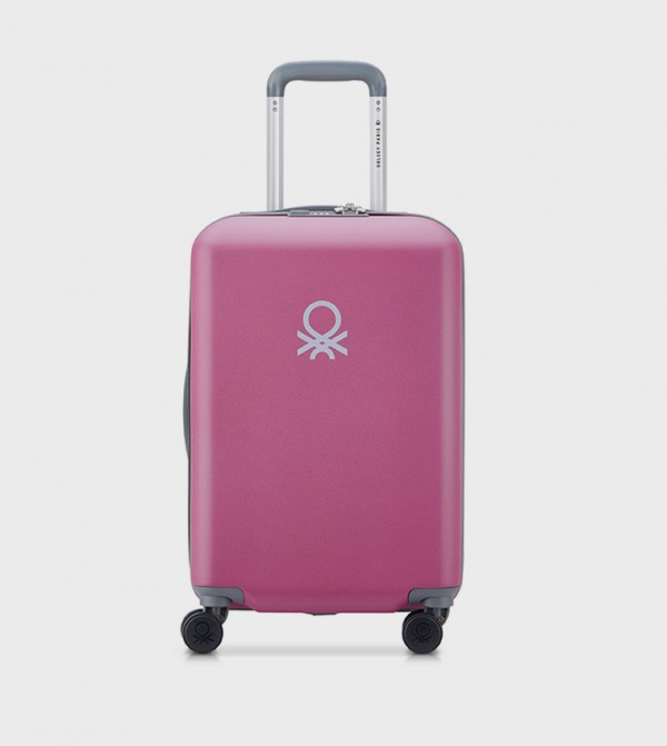 UCB HARDSIDE Expandable 4 Double Wheel Cabin Luggage Trolley Bag, 55cm