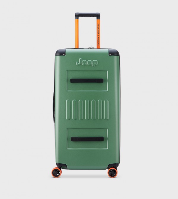 JH002B Hardcase 4 Double Wheel Expandable Check-In Trunk Trolley Bag, 80cm