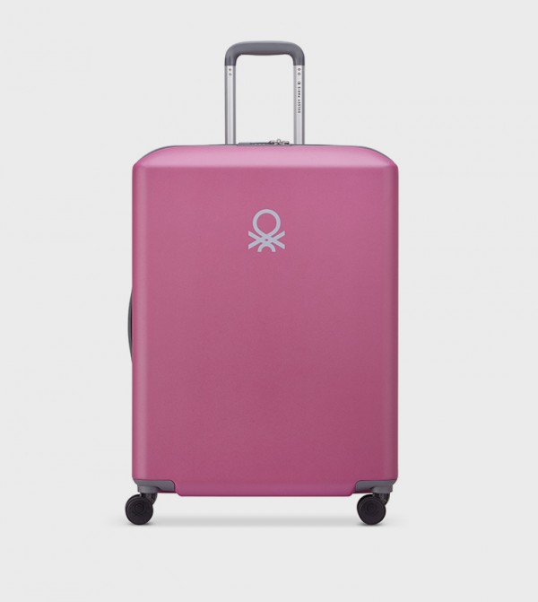 UCB HARDSIDE Expandable 4 Double Wheel Check-In Luggage Trolley Bag, 70cm