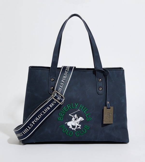 Logo Embroidered Tote Bag