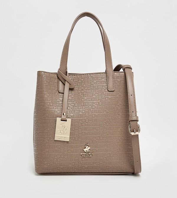 Logo Detail Satchel Bag