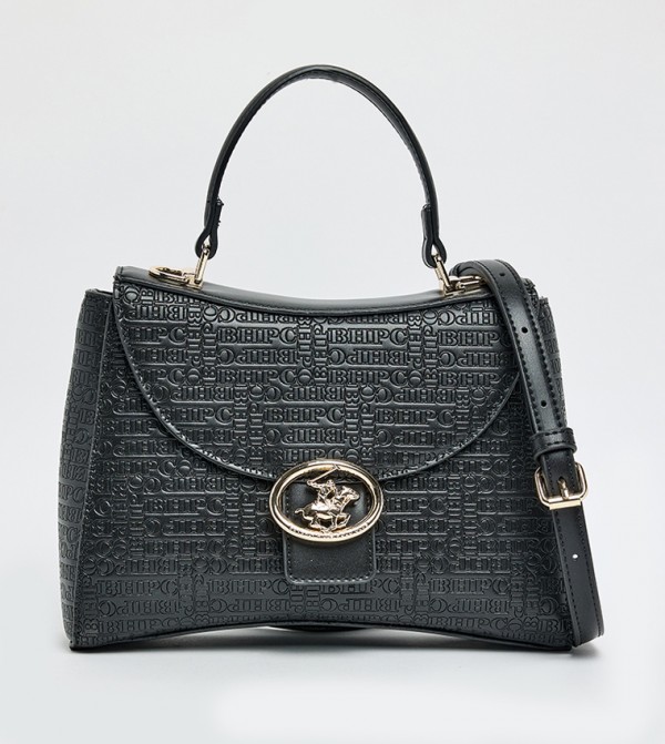 Logo Detail Top Handle Bag