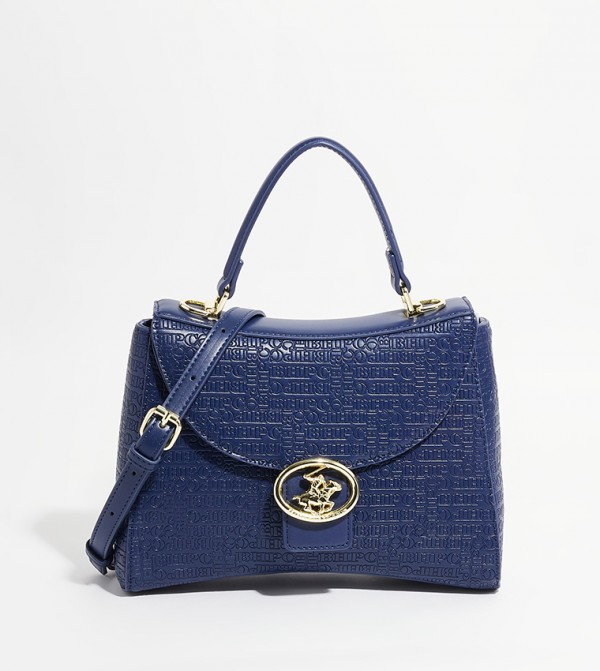 Textured Top Handle Bag