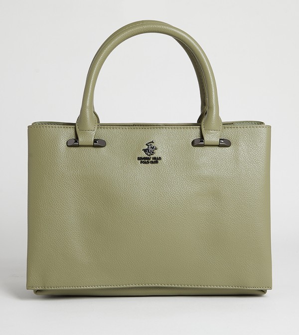 حقيبة توت بشعار العلامة التجارية