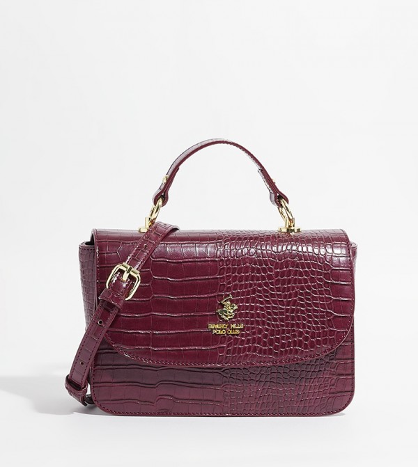 Textured Top Handle Bag