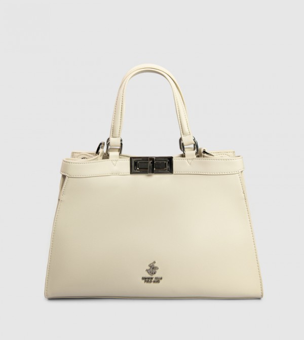 Logo Detail Satchel Bag