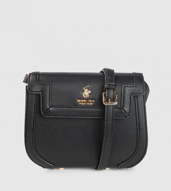 شنطة كروس بادي فلاب نسائية بشعار 