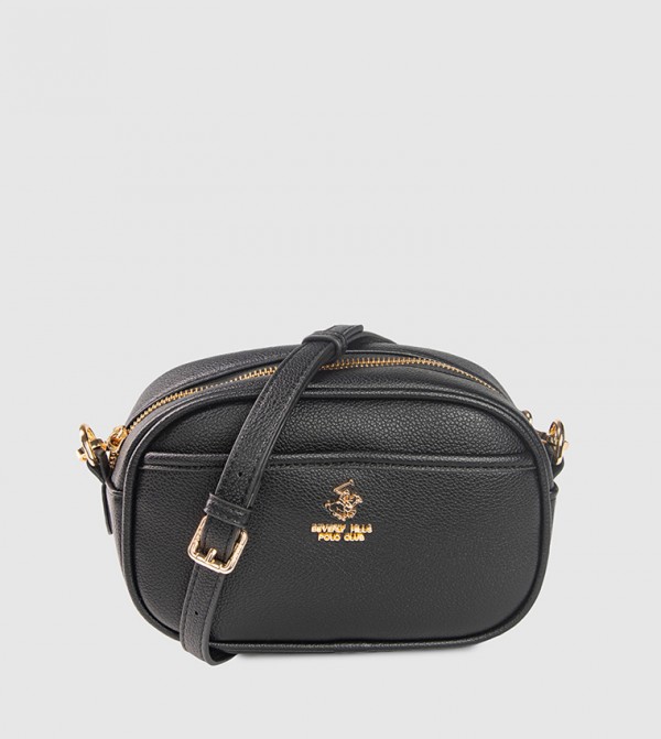 Textured Zippered Camera Bag