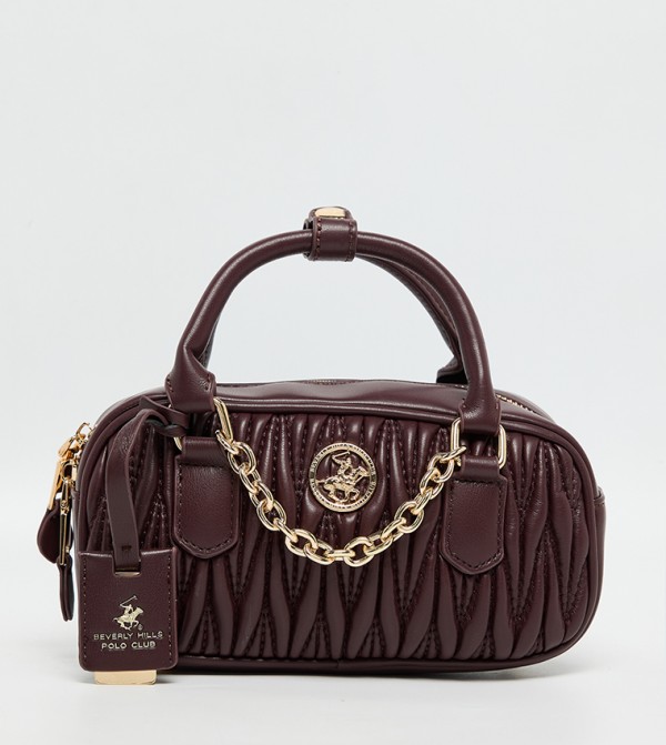 Logo Detail Quilted Mini Bag