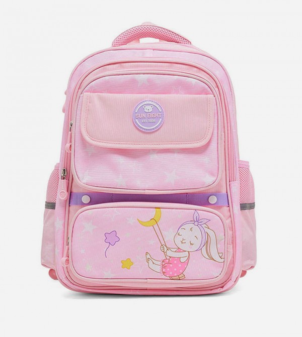 Printed Zip-Around Backpack