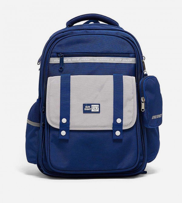 Color Block Zip-Around Backpack