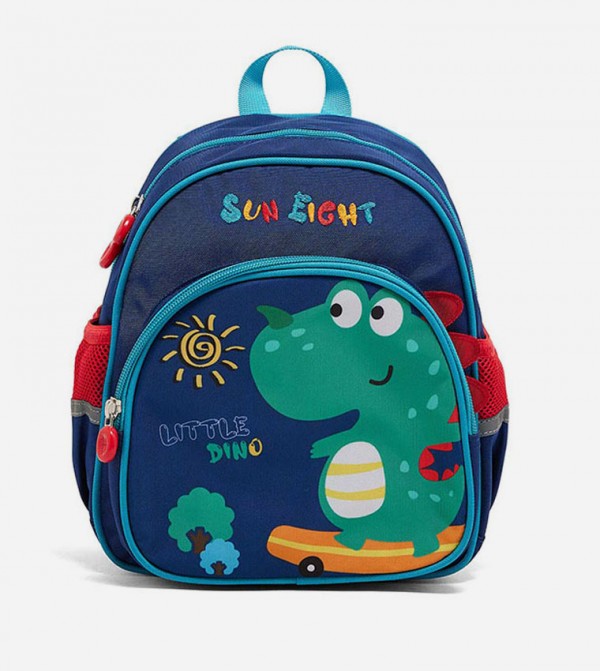 Printed Zip-Around Backpack