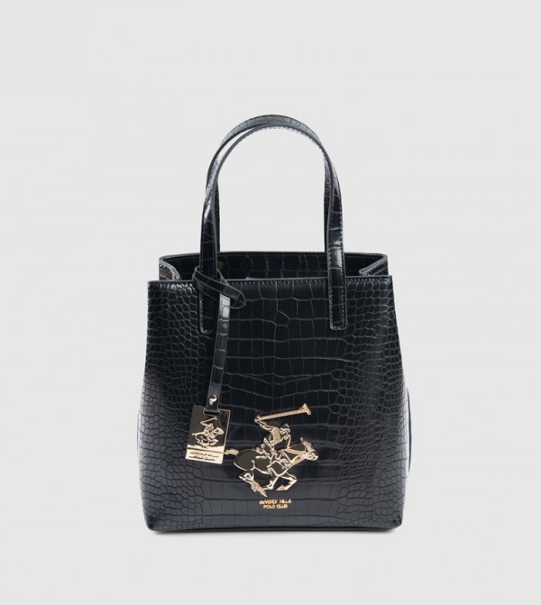 Croc Textured Mini Tote Bag