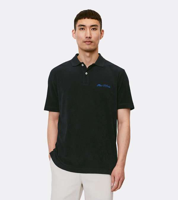 Logo Embroidered Regular Fit Polo T-Shirt