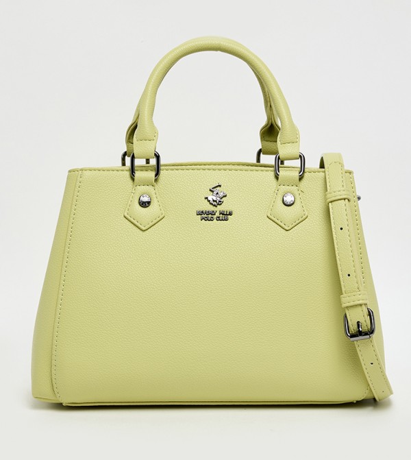 Logo Detail Satchel Bag