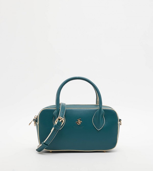 Buy Beverly Hills Polo Club Logo Detail Top Handle Bag With Sling In ...