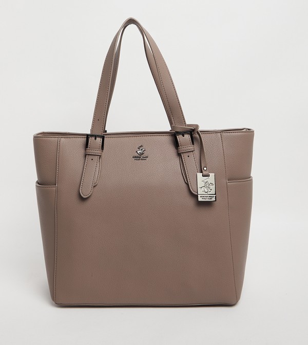 Logo Metal Tote Bag