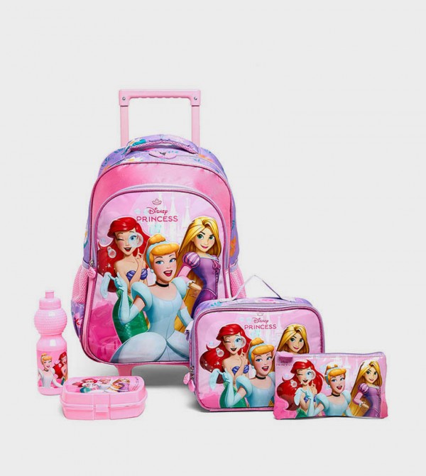 Princess 18" Trolley Backpack Set
