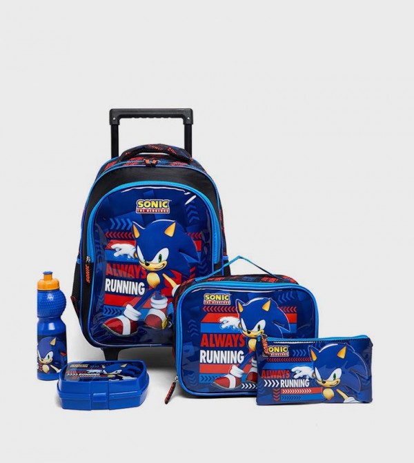 Sonic 16" Trolley Backpack Set