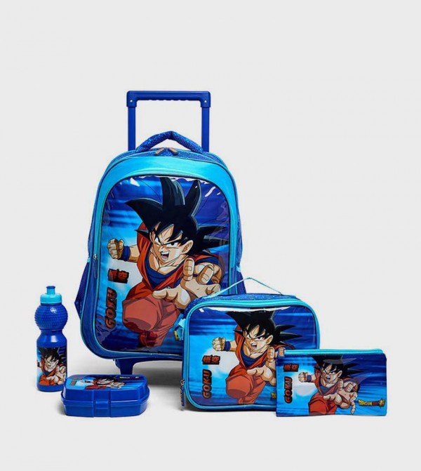 Dragon Ball 18" Trolley Backpack Set