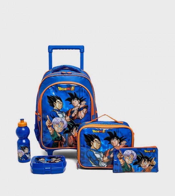 Dragonball 18" Trolley Backpack Set