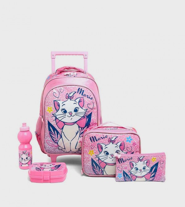 Marie 16" Trolley Backpack Set