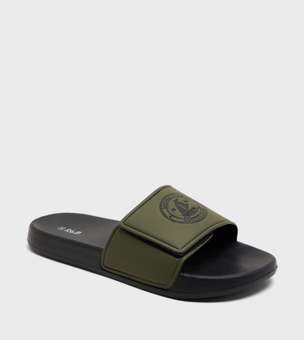 Debossed Velcro Adjustable Slides