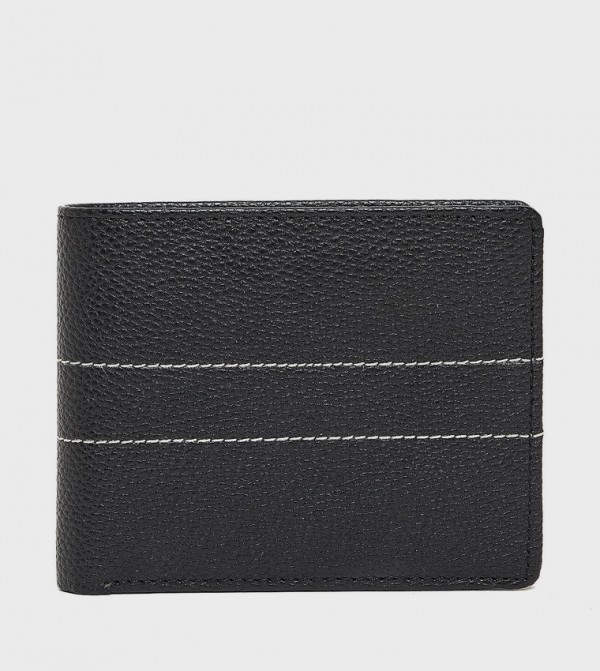 Stitch Detail Bi-Fold Wallet