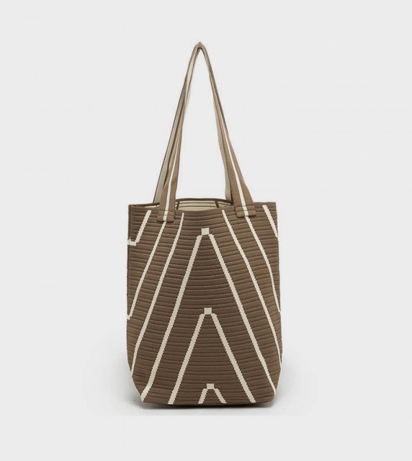 Patterned Shoulder Bag
