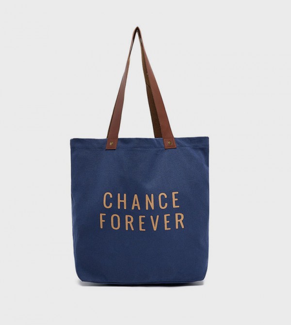 Printed Canvas Tote Bag