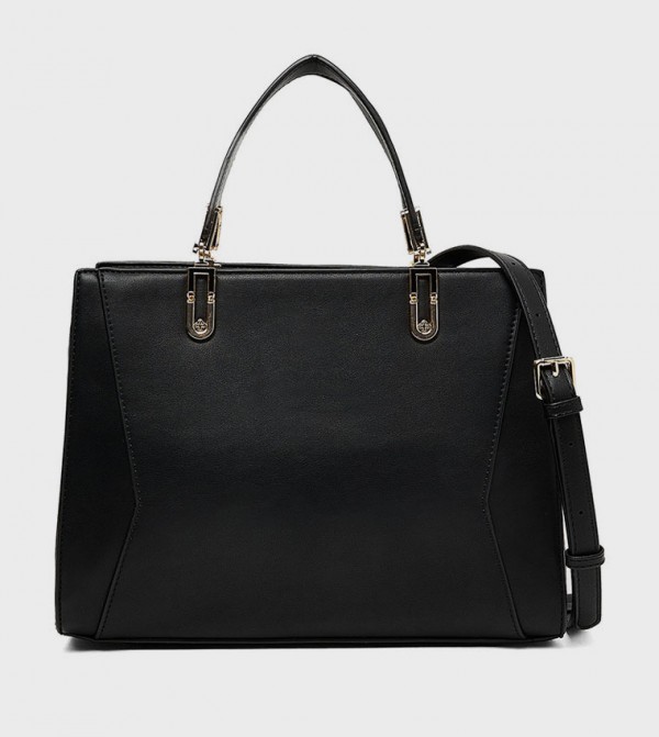 Solid Satchel Bag