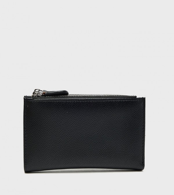 Textured Zippered Wallet