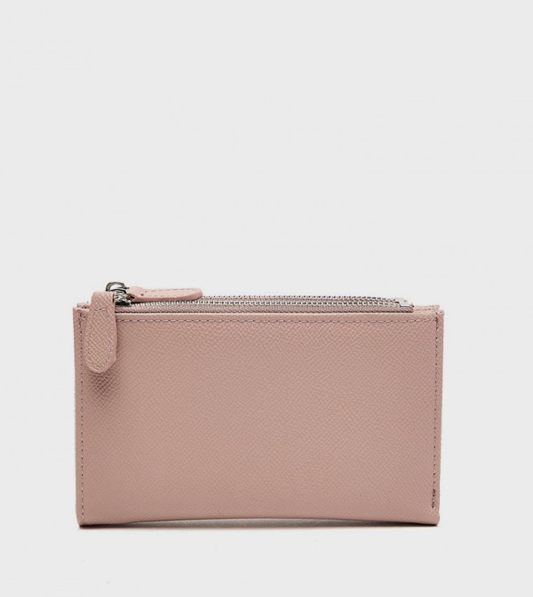 Textured Zippered Wallet