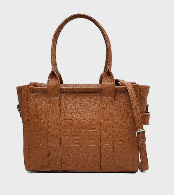 Handbag Rbt Buy R&B Debossed Shoulder Bag In Brown | 6thStreet UAE