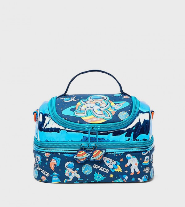 Printed Double Layer Lunch Bag