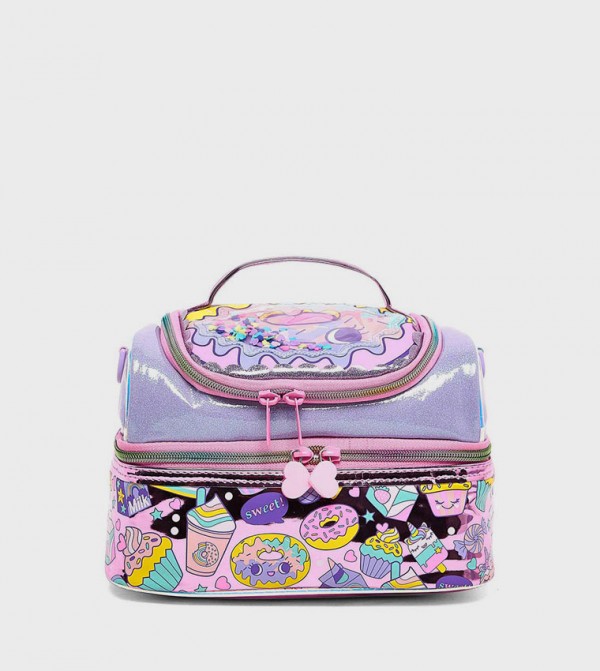 Appliqued Double Layer Lunch Bag